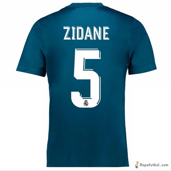 Camiseta Real Madrid Replica Tercera Ropa Zidane 2017/18